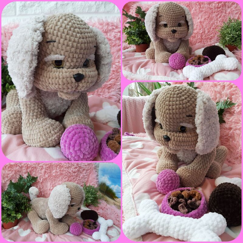 Dalmatian puppy Peggy Dots and her friends