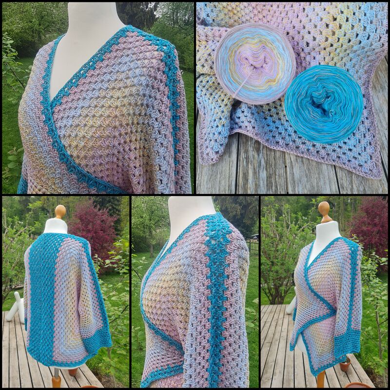 Schicke Jacke  aus 2 großen Gannys