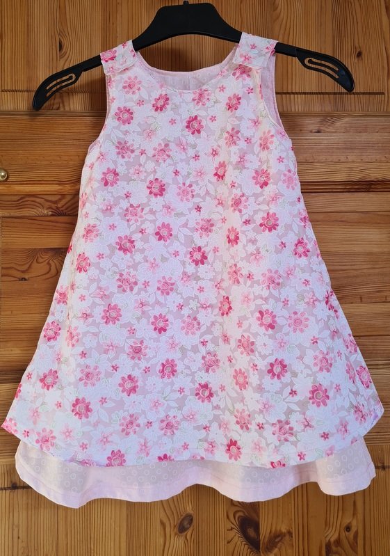 Schnittmuster Mädchenkleid -3 Varianten, Nähen für Anfänger - Größen 74-152