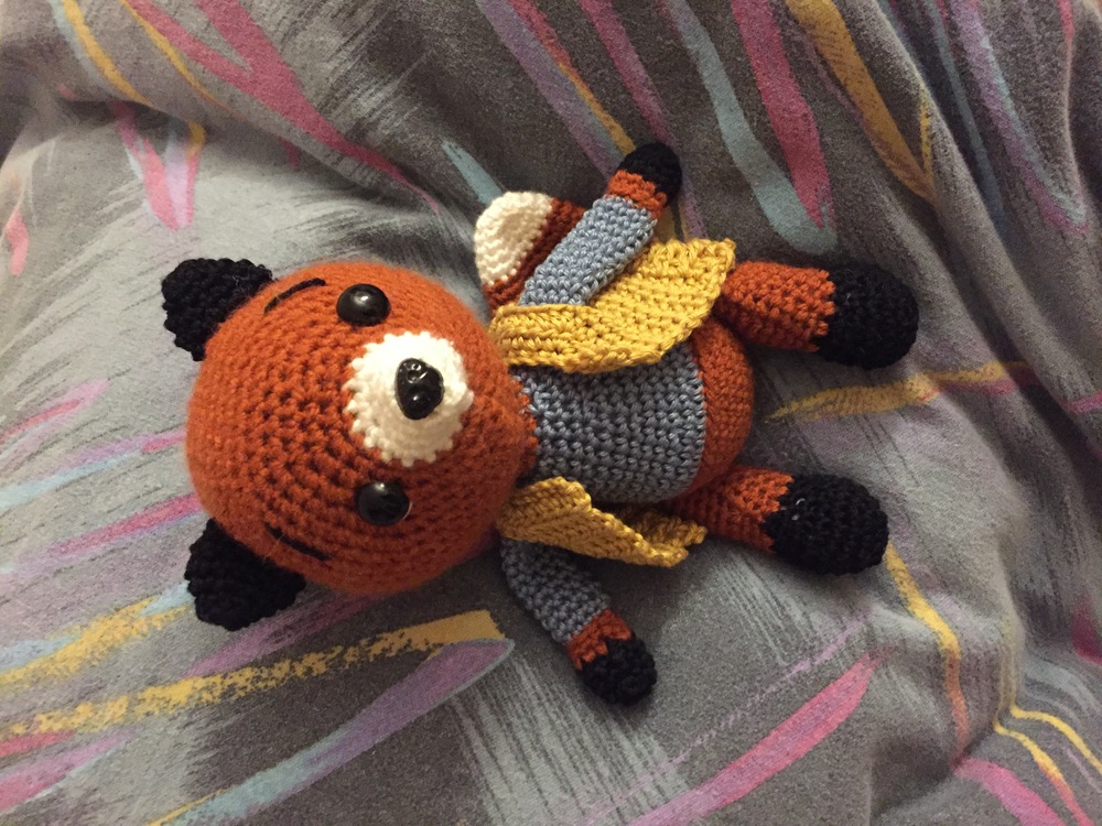 PDF crochet pattern Ferdinand the Fox