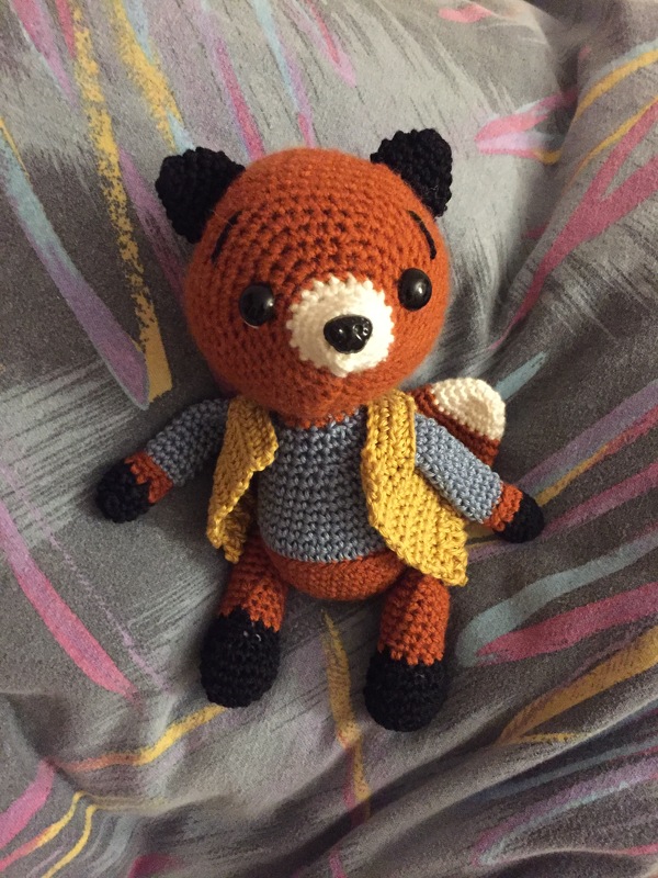 PDF crochet pattern Ferdinand the Fox