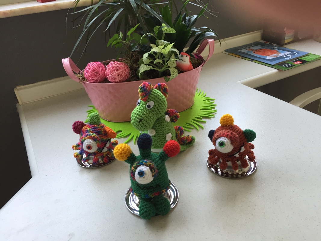 Decoration &quot;Two monsters’