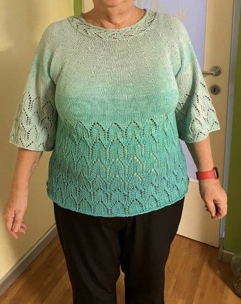 Eine Herausforderung war dieser Pullover