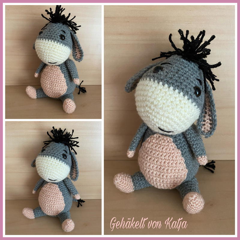 Edgar der Esel - Häkelanleitung