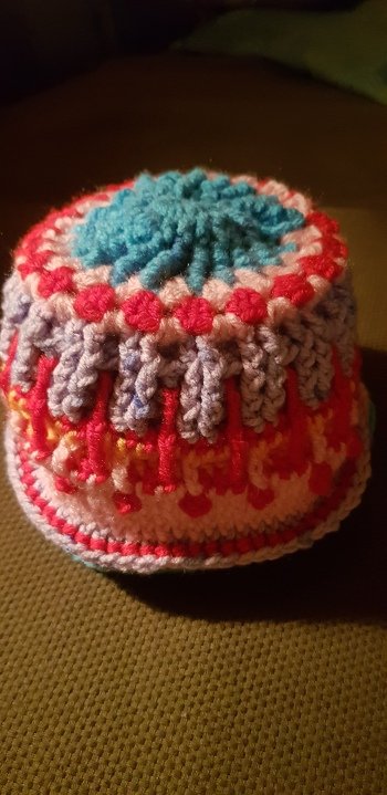 Zauberhafte Mütze nach Anleitung von Petra Perle  🥰🧶