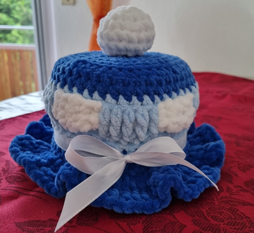 Häkelanleitung &quot;Toilettenpapierhut&quot; von Otti.Berlin