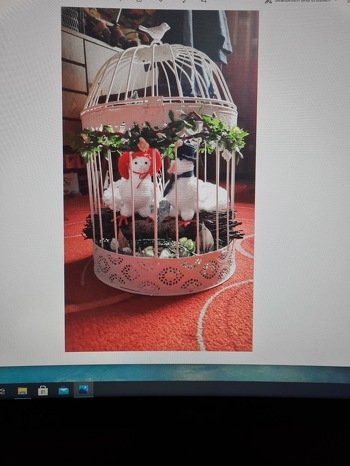 Sehr gute Anleitung, man konnte gut danach häkeln. Auch diese Tauben waren ein Hochzeitsgeschenk, welches viel bewundert wurde.