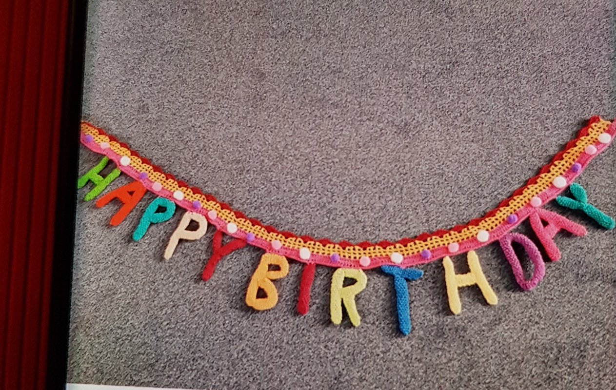 Crochet letters complete alphabet