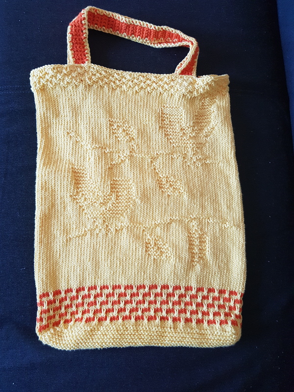 Strickanleitung "lovely things" - Shopper, Beach Bag, Geschenktasche...