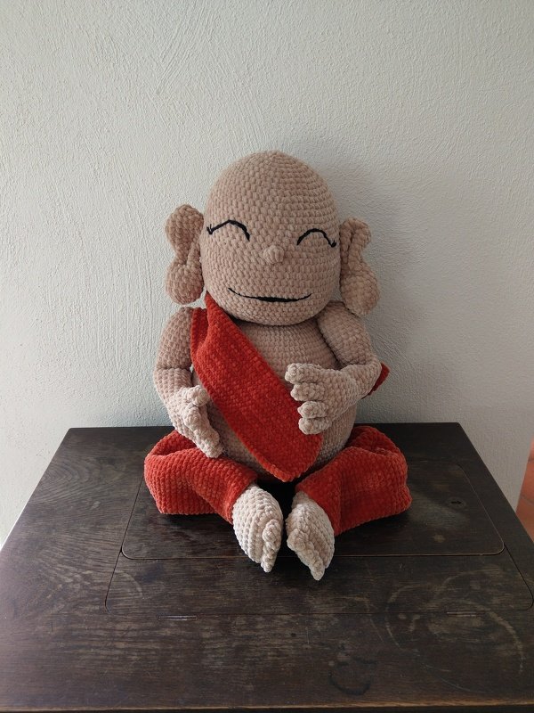 Amigurumi Laughing Buddha PDF Crochet Pattern