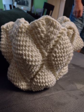 Ich danke Häkelnudel für die tolle Anleitung ,ein Tag ich werde mehr machen 🤣