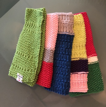 Bunte Spültücher machen gute Laune 🥰, gestrickt mit Rainbow 8/4, Nadelstärke 3.