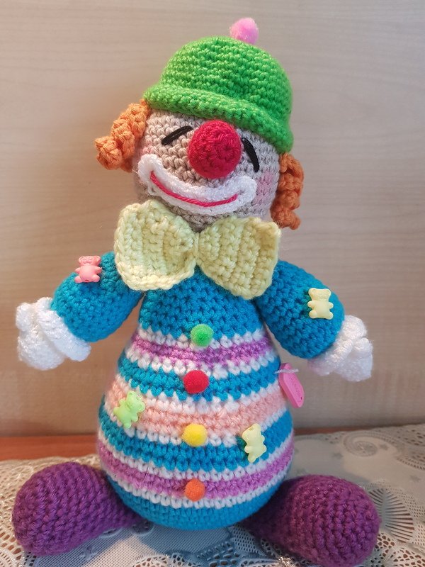 2er Set Clown Petie und sein großer Freund Pepe