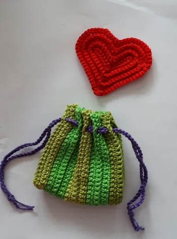 Eine Tasche ist schon fertig. AL von Elke E.