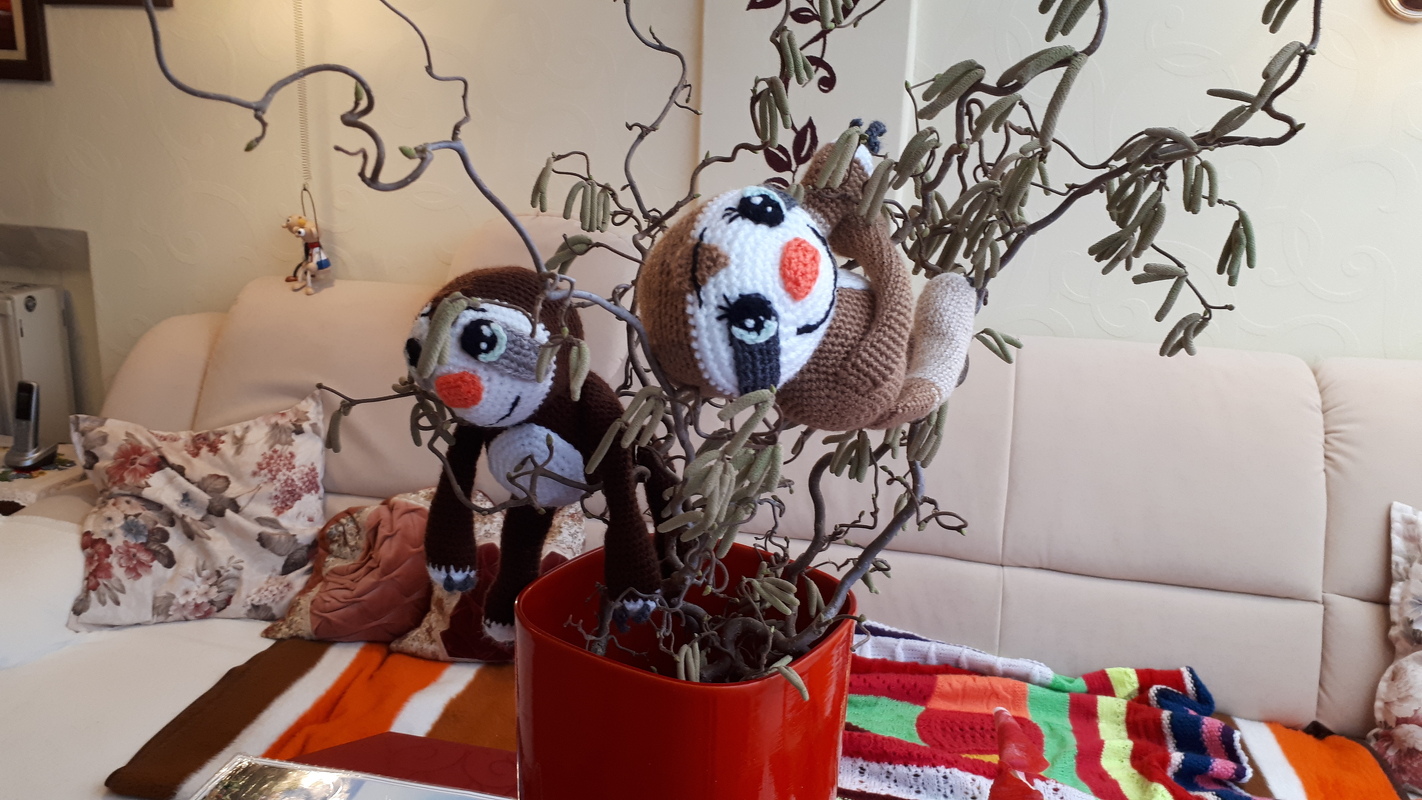 süße Faultiere häkeln!