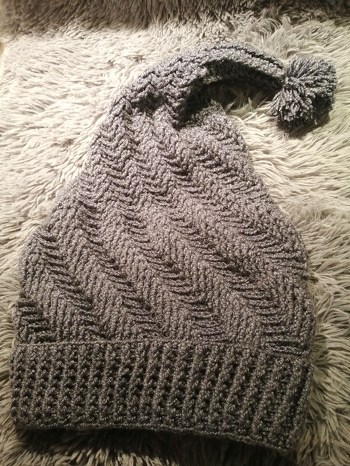 Total gemütliche Mütze nach einer richtig guten Anleitung. Danke liebe Petra Perle🤗