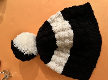 Meine leichte Abwandlung der Mütze „Kalter Januar“ von Petra