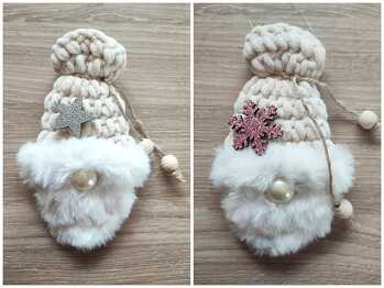 Jetzt schon vorsorgen für die Weihnschts Geschenke 🎁.  Leicht zu häkeln und super als Anhänger für Geldgeschenke gedacht