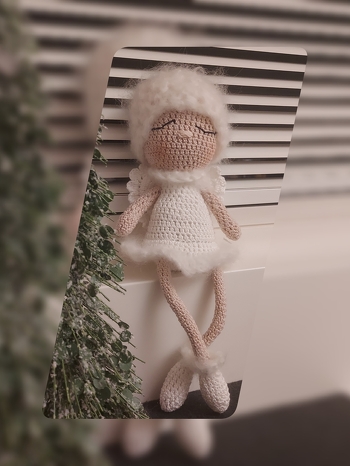 ... der Weihnachtsengel Holly ist endlich fertig  ... hat alles gut geklappt  und die Aist gut zu verstehen  ❤️❤️❤️