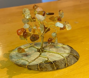 Noch ein Glücksbäumchen - diesmal aus Karneol