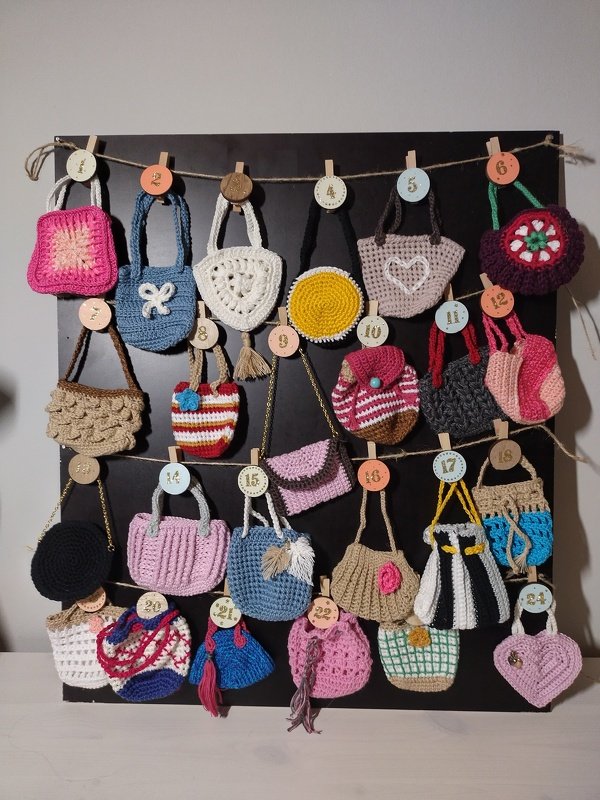 Adventskalender für "Fashionistas 1.0" - acht süße Modelle