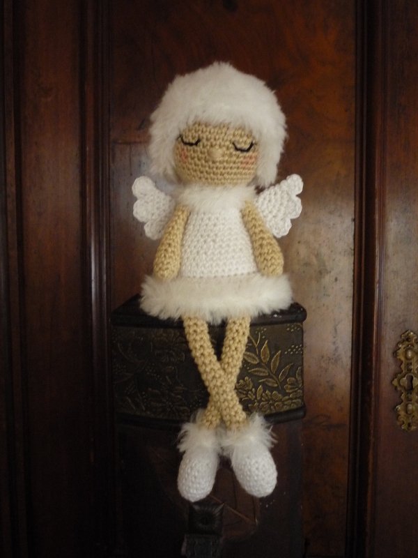 Weihnachtsengel Hope (Schutzengel) - PDF Häkelanleitung