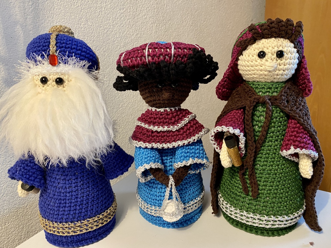 Die 3 Weisen heilige 3 Könige Krippe Weihnachten Caspar Melchior Balthasar