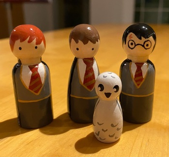 Ebenfalls von mir handbemalt