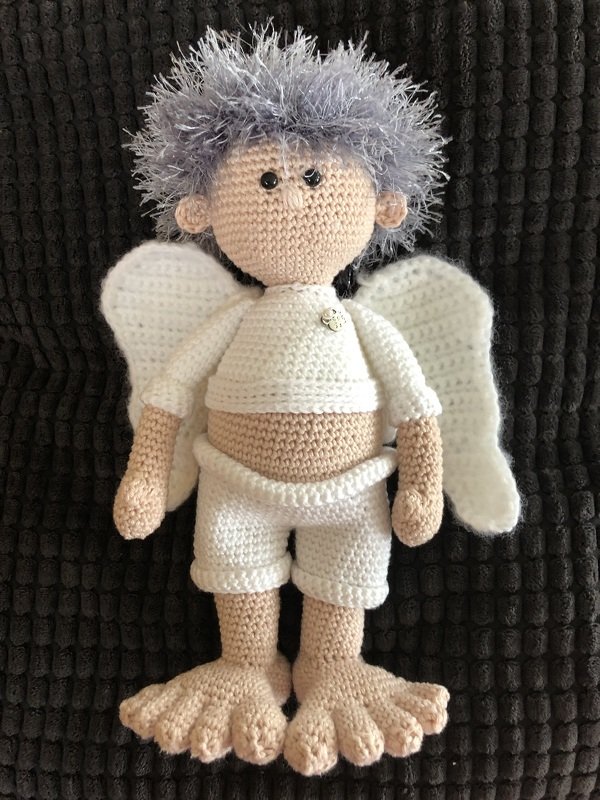 Häkelanleitung Louis der Engerl - Bub