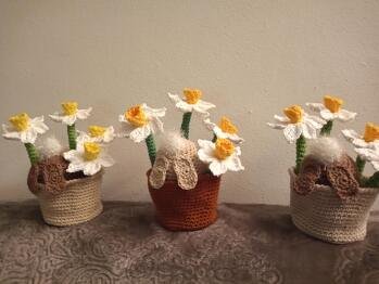 Super tolle und einfache Anleitung. Sind sehr schnell gemacht. Hatte leider kein Schwammgarn.