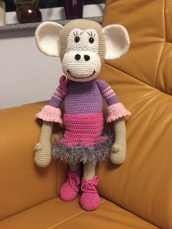 Mein Affe Kleine Lady - auch eine Kreatin aus verschiedenen Anleitungen