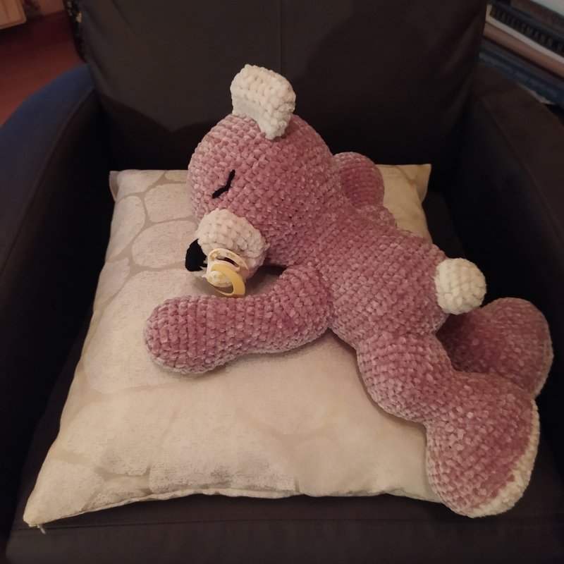 Häkelanleitung Teddy „BabyBär“, Spieluhr