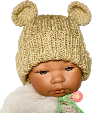 Babymütze mit Bärchenohren (ohne Anleitung)