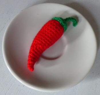 Der Anfang für einen großen Gemüsekorb ist gemacht ..... kleine Chili