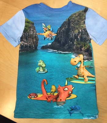 Und hier noch die Rückseite von T-Shirt.