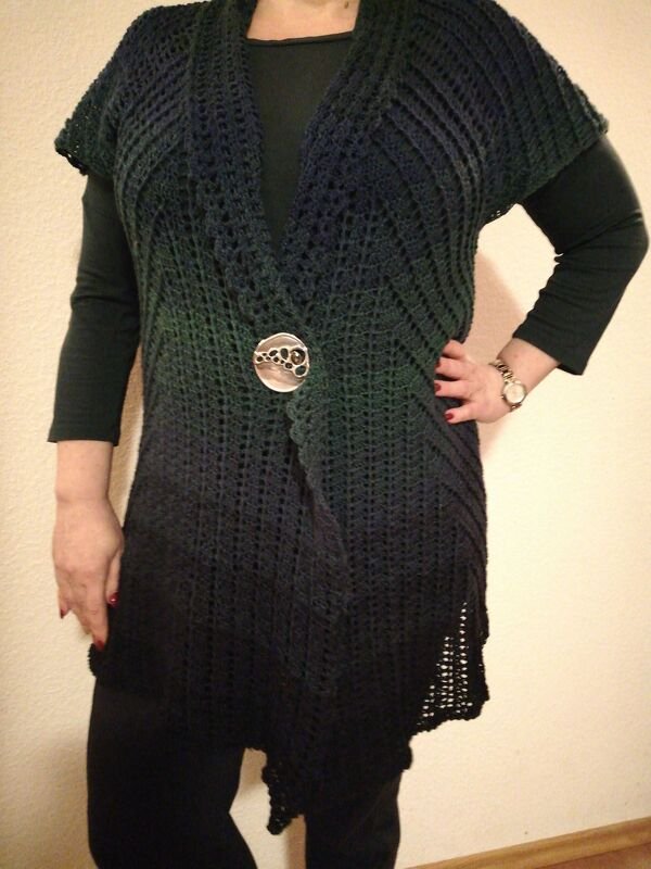 Crochet Pattern Jacket / Vest Flash