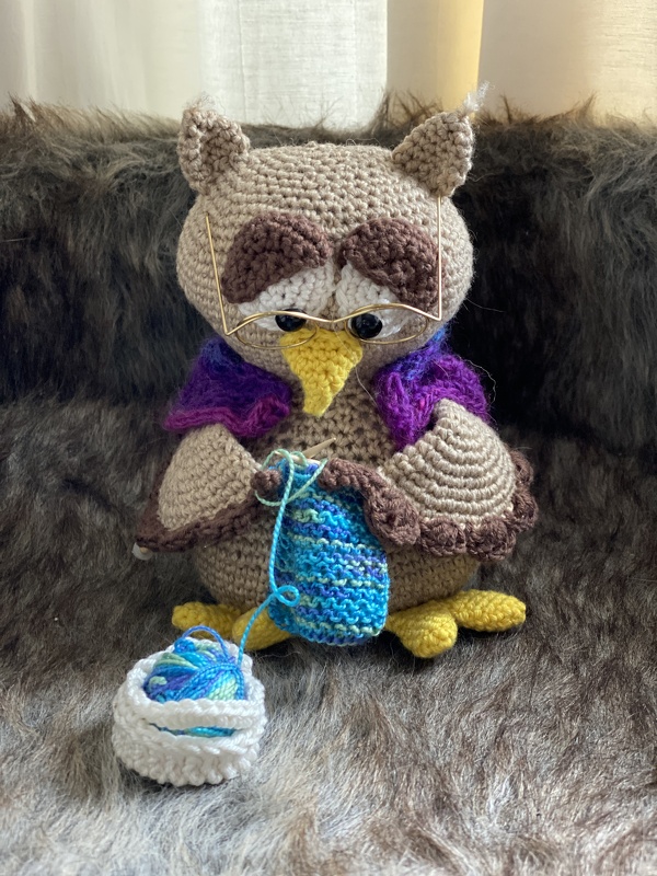 Handarbeiten Werke - Foto von Nadel Eule