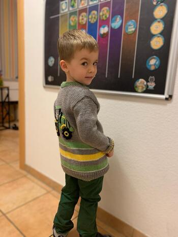 Tolle Jacke und tolle Anleitung.