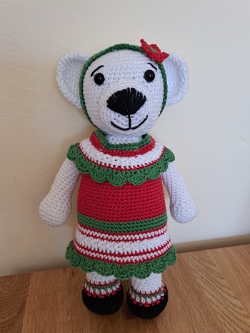 Ich bin ganz begeistert von meinem kleinen Eisbären!