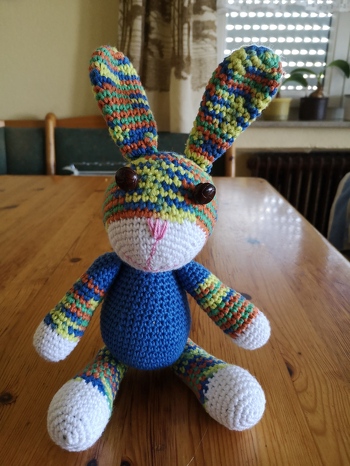 Meine Enkelin liebt ihr Häschen