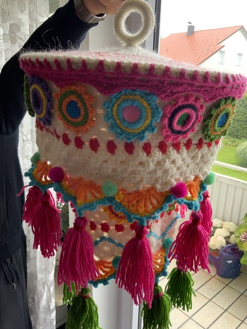 Lampion hat Spaß gemacht