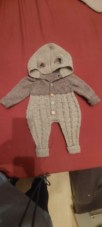 Wunder schön geworden und total leicht nach zustricken,  jetzt warten wir gespannt aufs Baby 😊