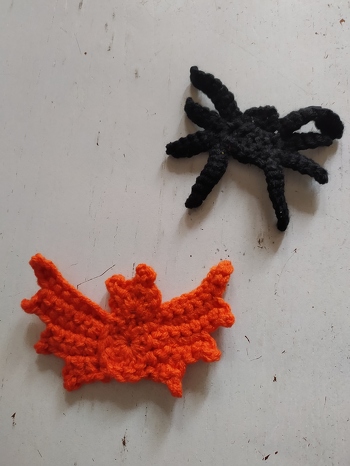 Ein bisschen Deko für Halloween