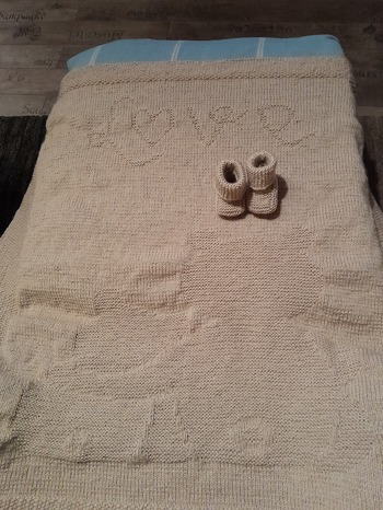 Wieder eine Decke fertig