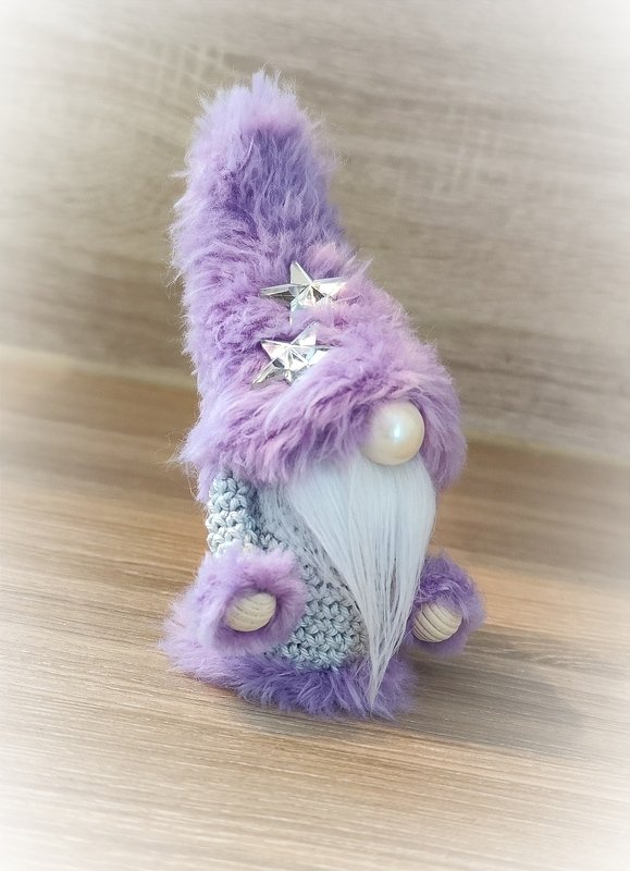 Dekofiguren Wichtel Schlitten und Ski fahren in 2 Varianten