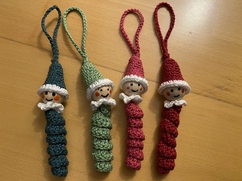 Glückswürmchen im Wichtel-Style ❄️🎄💫