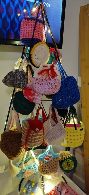 Das ist der 2. Taschen-Adventskalender nach den 3 tollen Anleitungen von Elke Eder. Immer wieder superschön ☺️