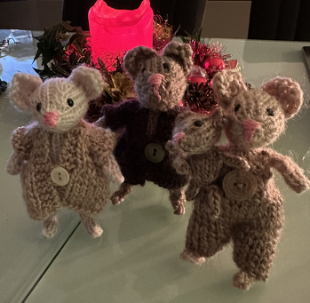 Gestrickte Mäuse