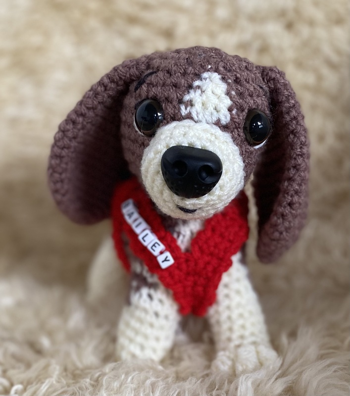 Häkelanleitung Hund Beagle PDF