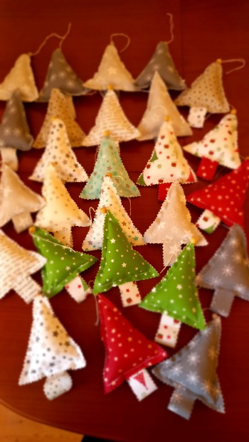 Heute war ich mal wieder an der
Nähmaschine 🎄